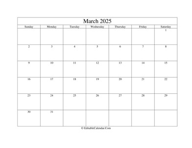 march 2025 printable calendar with holidays