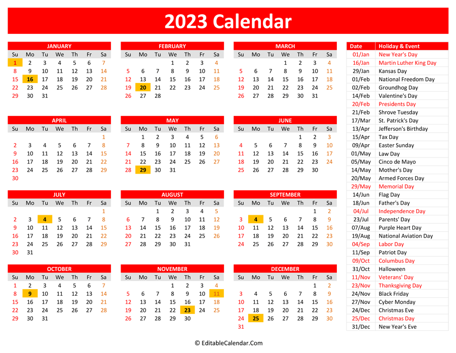 2023-printable-calendar-with-holidays